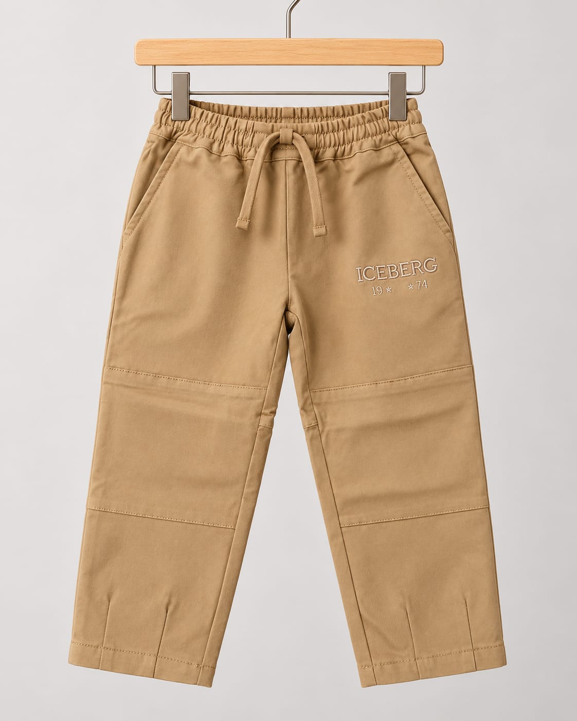 Pantalone bimbo con logo