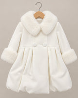 Cappottino bimba fiocco
