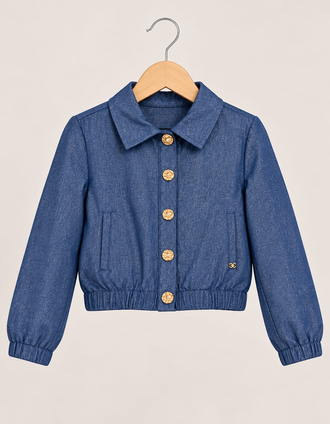 Giacca effetto jeans