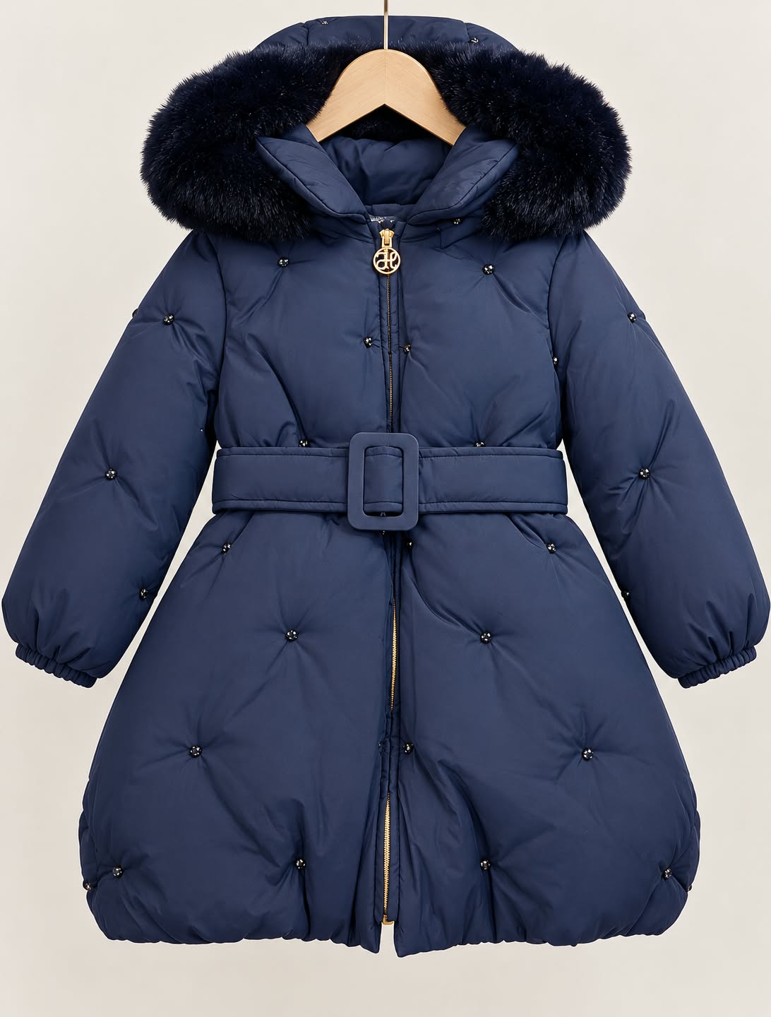 Piumino blu