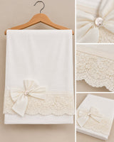 Lenzuola con pizzo
