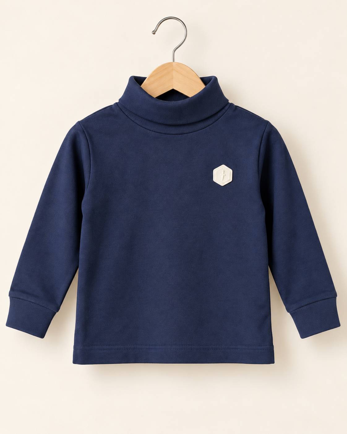 T-shirt collo manica lunga