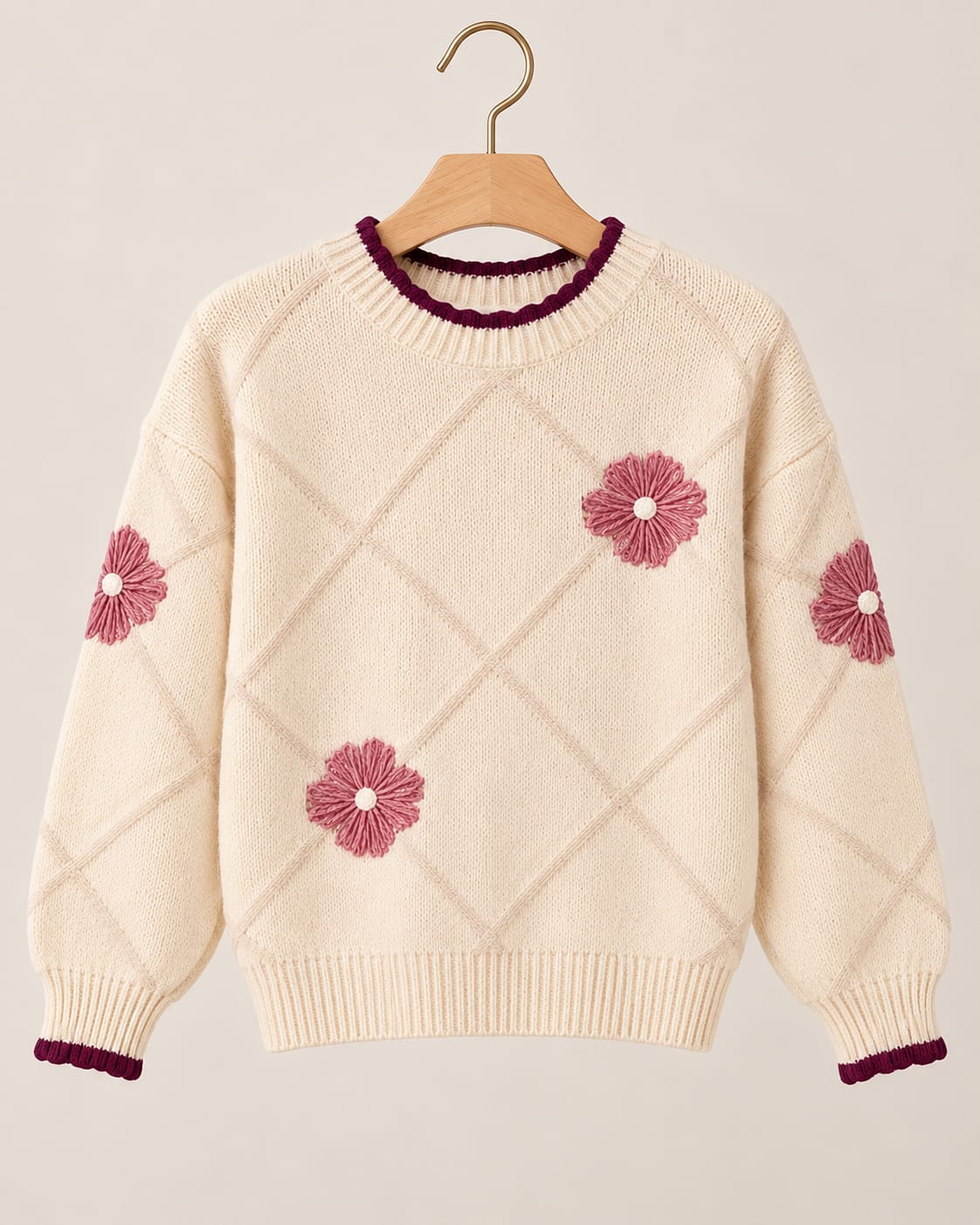 Maglione rombi